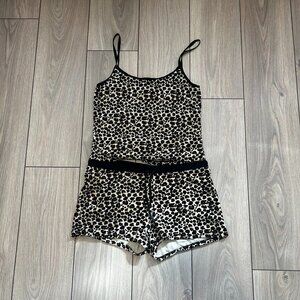 Leopard Tank & Short Set